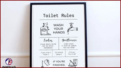 25 Bathroom Signs You Can Print